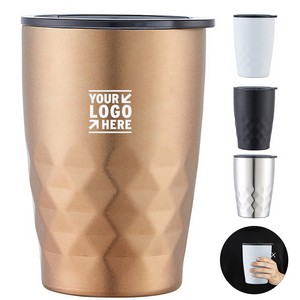 Insulated steel travel mug