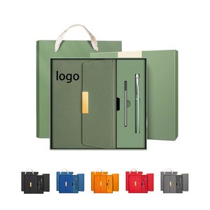 Compact business notebook gift set