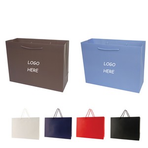 Matte laminated eurotote bag